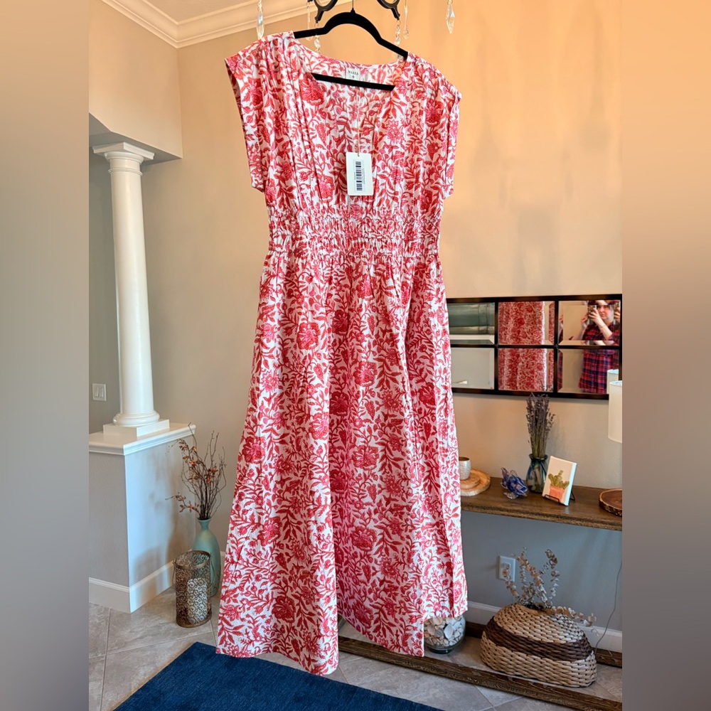 MAREA Clara dress in Poppy Blossom
